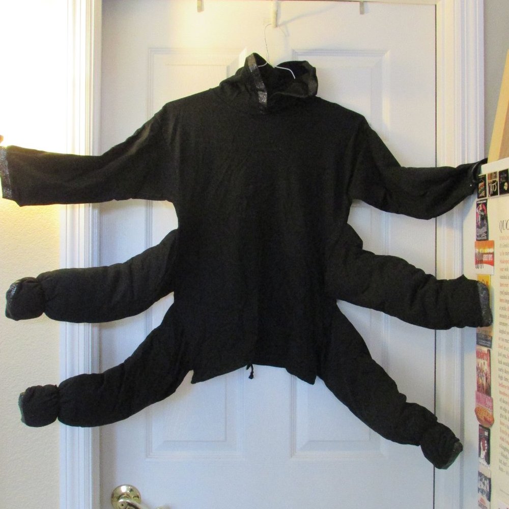 Costume--Black Spider "hoodie"